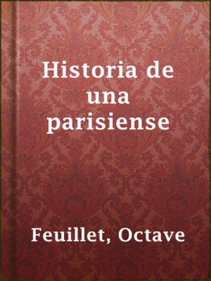 cover image of Historia de una parisiense
